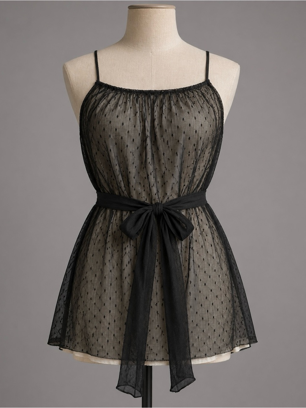 Only Hearts NYC Helena Stuart Mesh Dress Top
